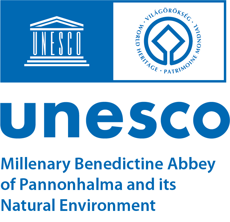 UNESCO és Világörökségi helyszínek Magyarországon Pannonhalma logó